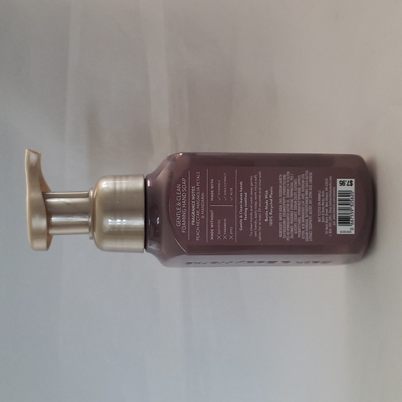🥳3/20🥳Bath & Body Works PINK PEACH BLOSSOM Gentle Foaming Hand Soap - Picture 2 of 6